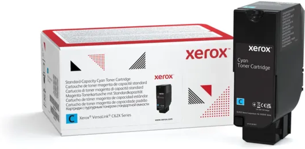 Тонер за лазерен принтер XEROX Standard Capacity Cyan Toner Cartridge C625-C620 6K (P)на ниска цена с бърза доставка - BestPC.BG
