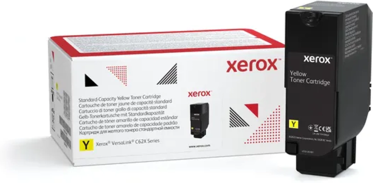 Тонер за лазерен принтер XEROX Standard Capacity Yellow Toner Cartridge C625-C620 6K (P)на ниска цена с бърза доставка - BestPC.BG