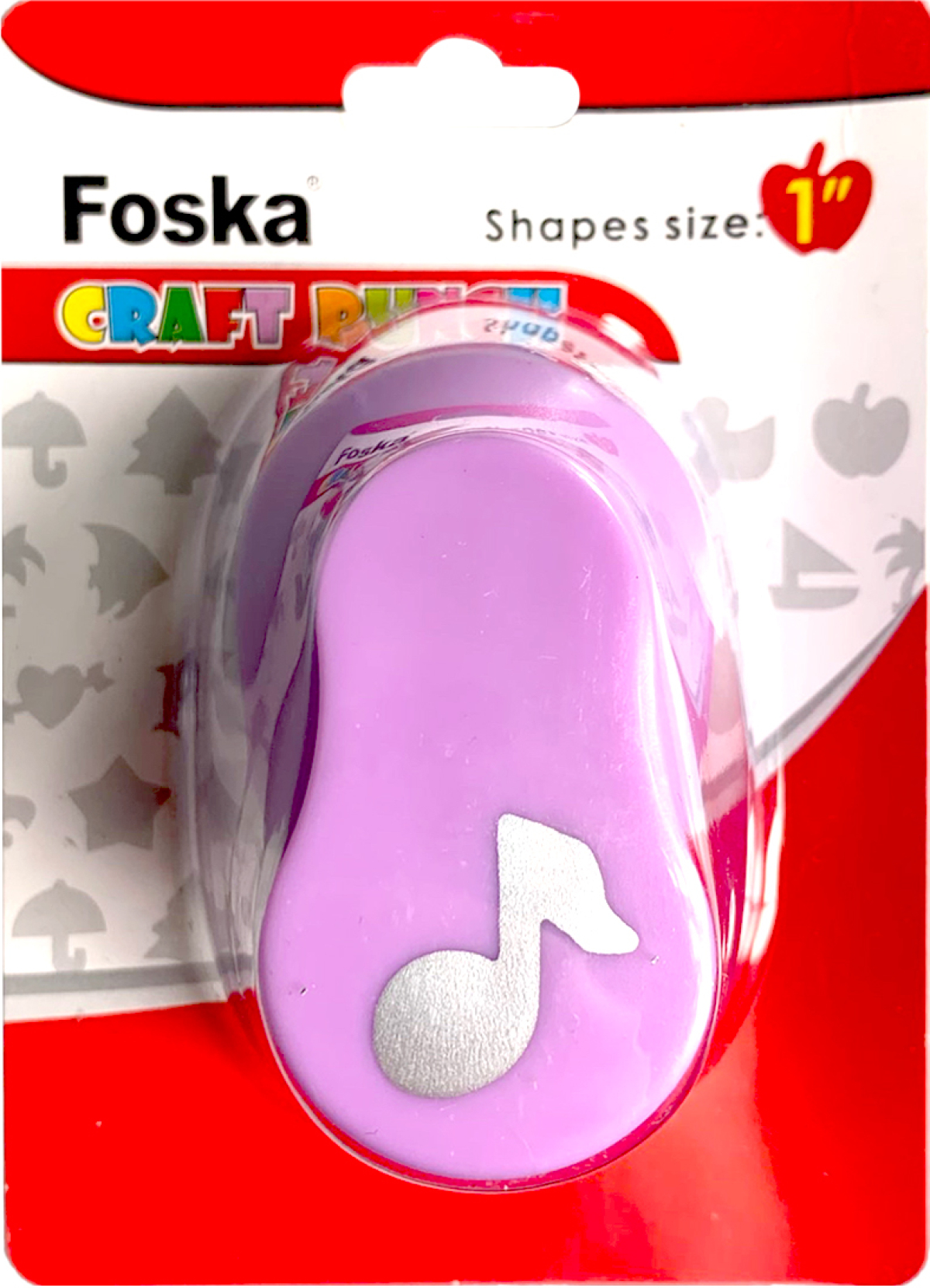 Foska Перфоратор за декорация - Нота, 25 mm, зеленна ниска цена с бърза доставка - BestPC.BG