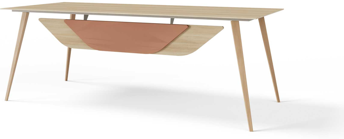 Бюро Работно RFG Torino, 1800 х 900 х 750 mm, меламин светъл дъб и керемиденона ниска цена с бърза доставка - BestPC.BG