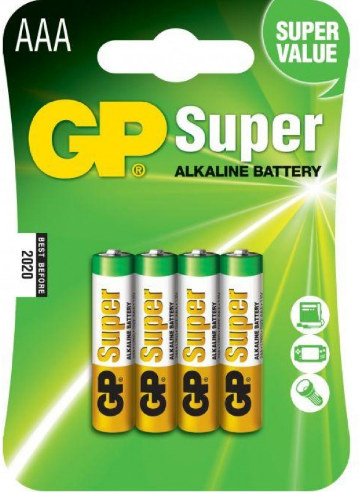 Алкална батерия GP ULTRA LR6 AA -4 бр. в опаковка- 1.5V GP, GP15AUна ниска цена с бърза доставка - BestPC.BG