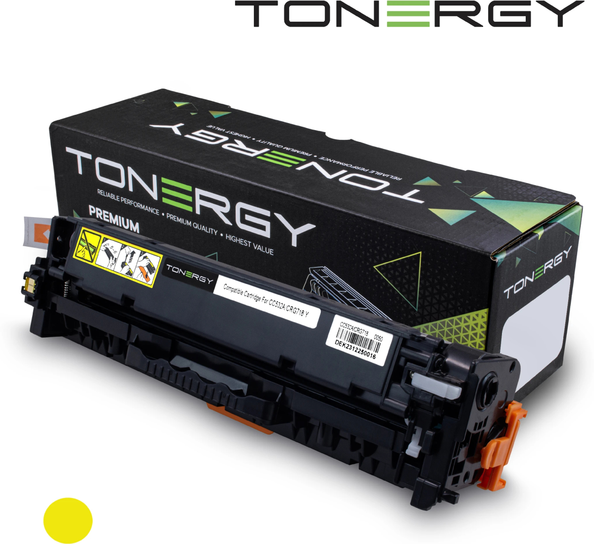 Тонер за лазерен принтер TONERGY-CC532A/CRG-718на ниска цена с бърза доставка - BestPC.BG