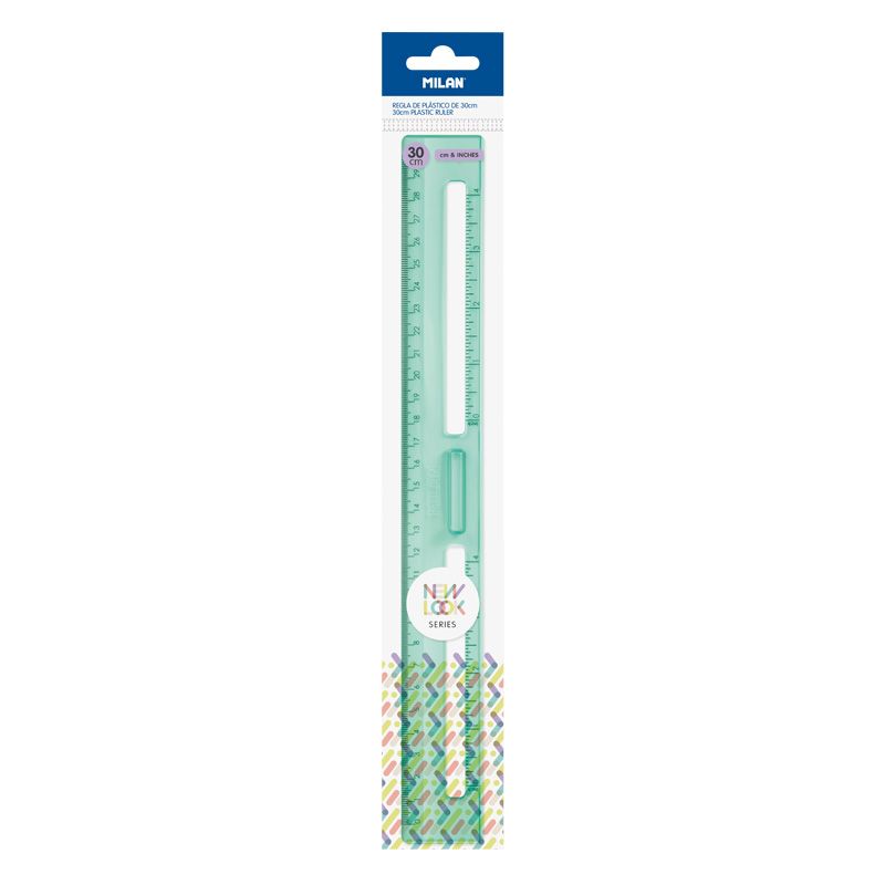 Milan Линия New Look, 30 cm, прозрачна, зеленана ниска цена с бърза доставка - BestPC.BG