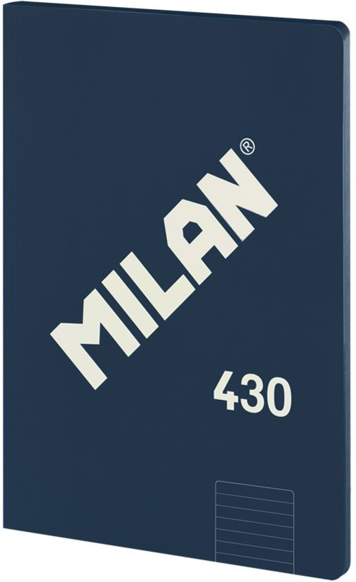 Milan Тетрадка 1918, А4, широки редове, картонена корица, 48 листа, тъмносиняна ниска цена с бърза доставка - BestPC.BG