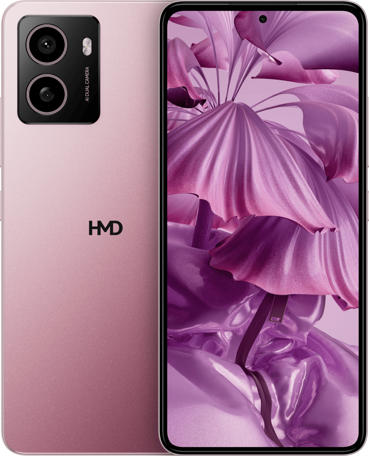 Смартфон HMD Pulse, 6.65" 1612x720, 4GB, 64GB, 13 MP, ВТ 5.0, Fast Charging, 5000 mAh, Розовна ниска цена с бърза доставка - BestPC.BG