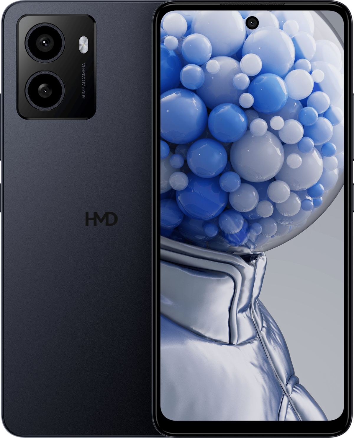 Смартфон HMD Pulse+, 6.65" 1612x720, 4GB, 128GB, 50 MP, ВТ 5.0, NFC, Type-C, 5000 mAh, Синна ниска цена с бърза доставка - BestPC.BG