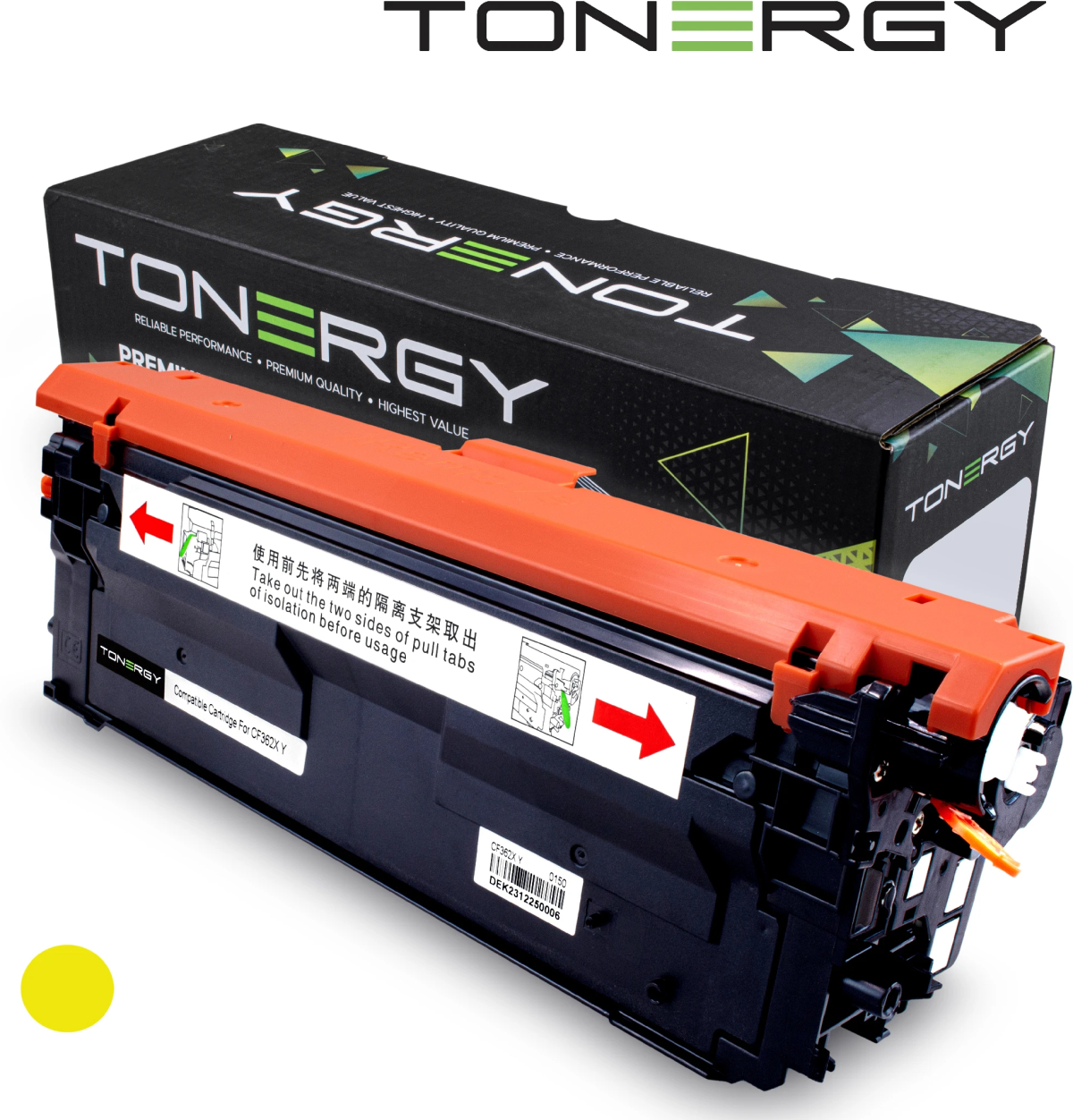Тонер за лазерен принтер TONERGY-CF362Xна ниска цена с бърза доставка - BestPC.BG