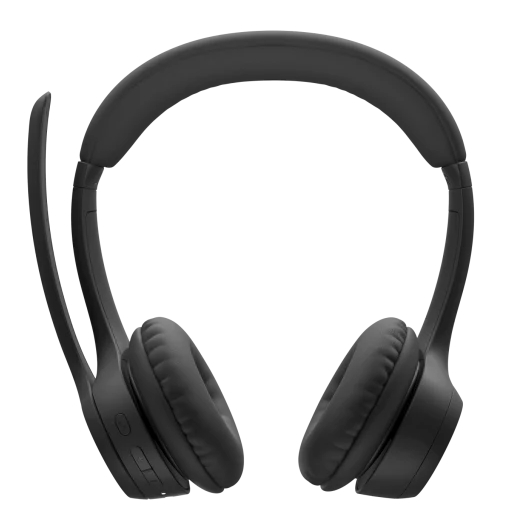 Слушалки Logitech Zone 300, USB-C 1m, On-ear, Микрофон, , Bluetooth, 96 dB, 20 KHz, Черенна ниска цена с бърза доставка - BestPC.BG
