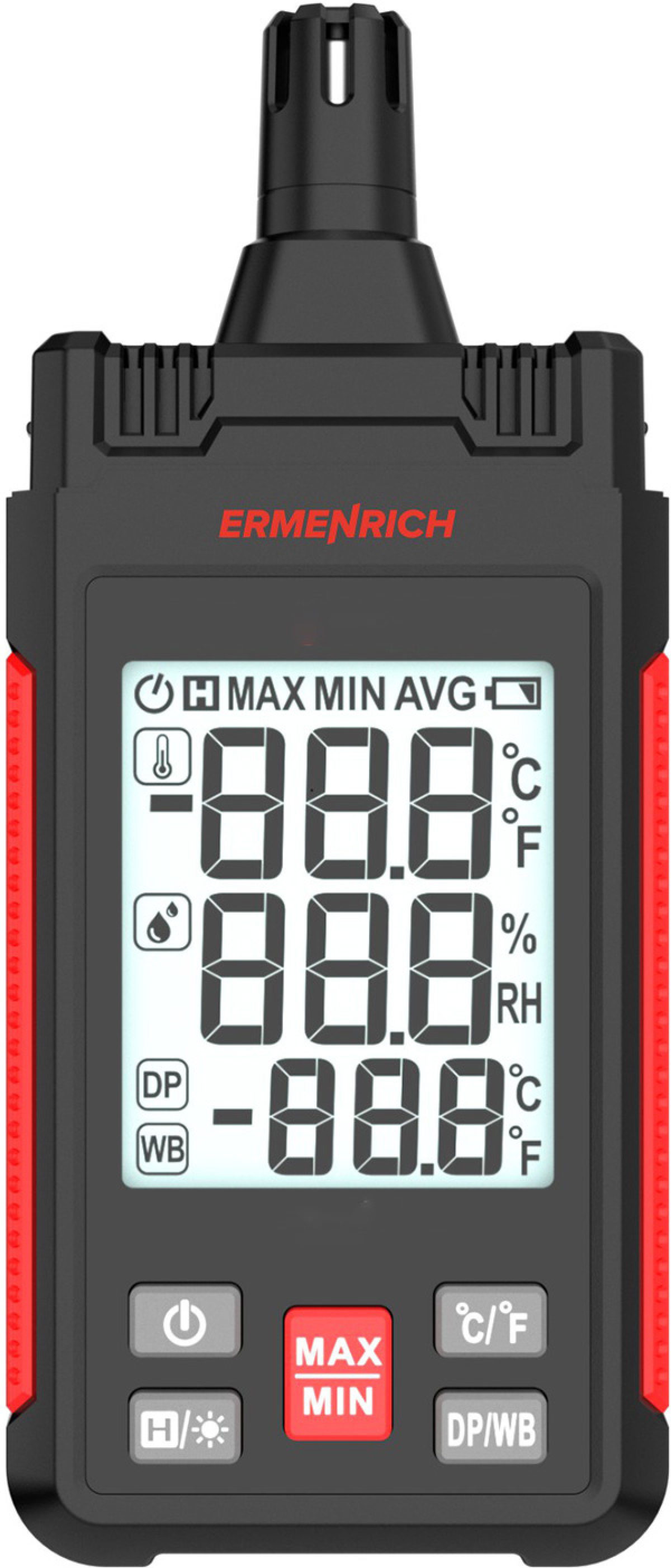Инструмент/Тестер Термохигрометър Ermenrich Wett TU20на ниска цена с бърза доставка - BestPC.BG