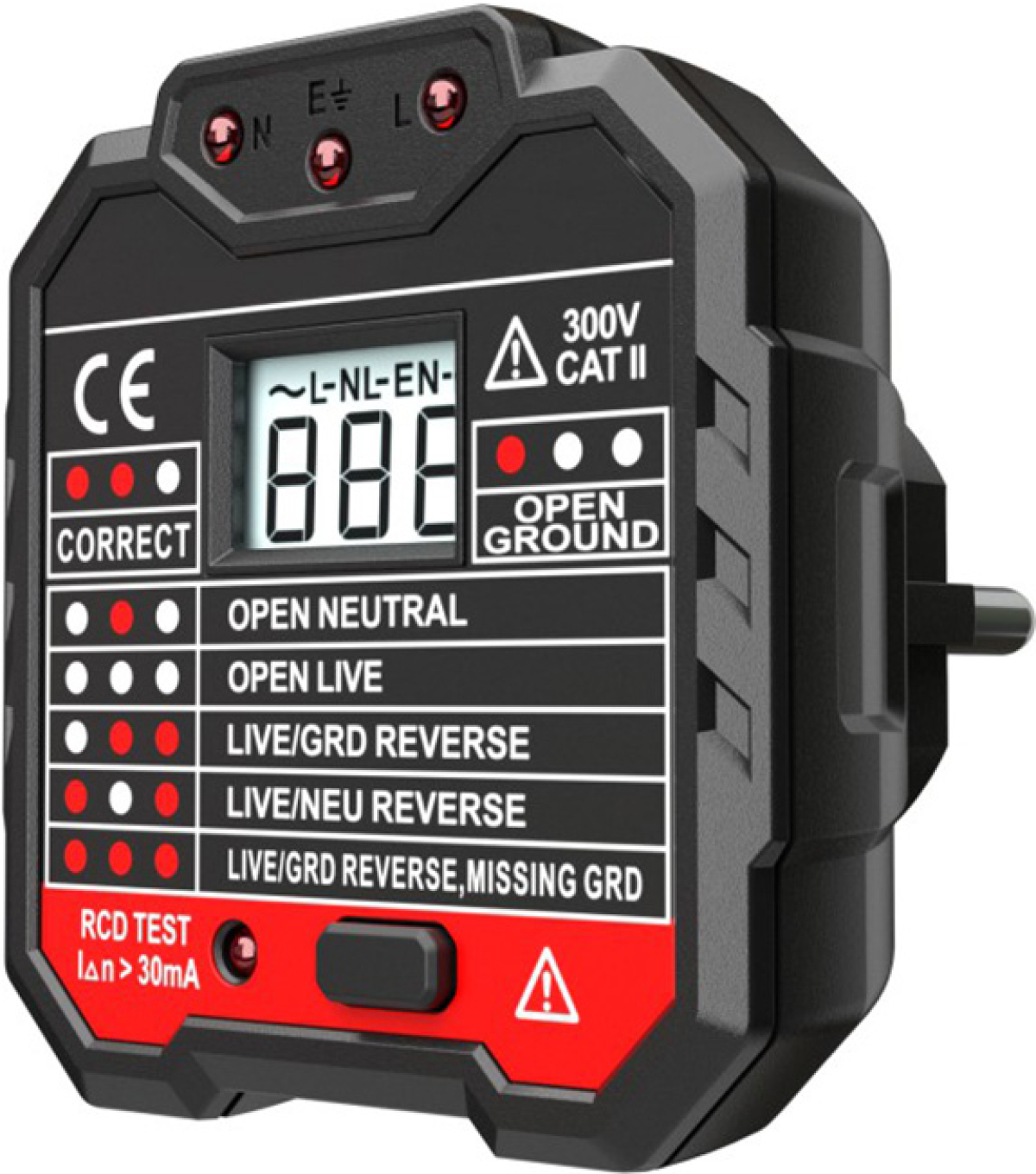 Инструмент/Тестер Тестер за захранващи контакти Ermenrich Zing ST40на ниска цена с бърза доставка - BestPC.BG