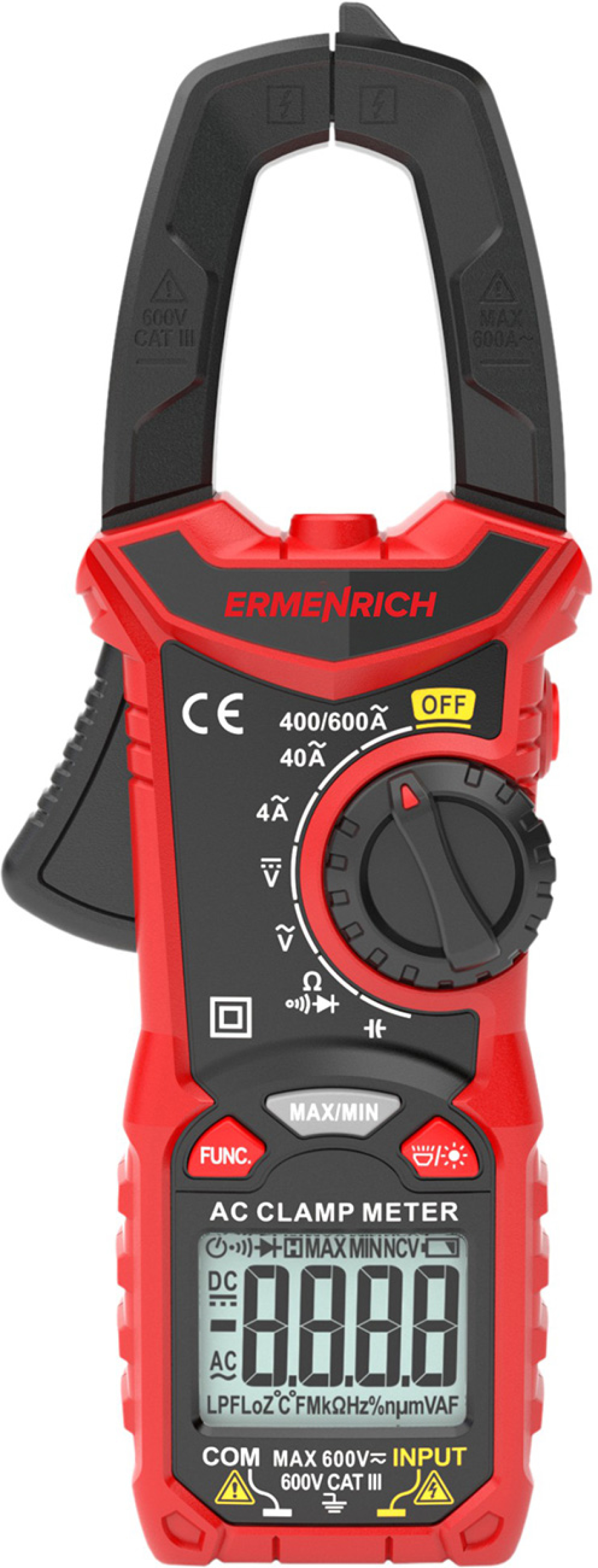 Инструмент/Тестер Цифрови амперметър клещи Ermenrich Ping MK20на ниска цена с бърза доставка - BestPC.BG