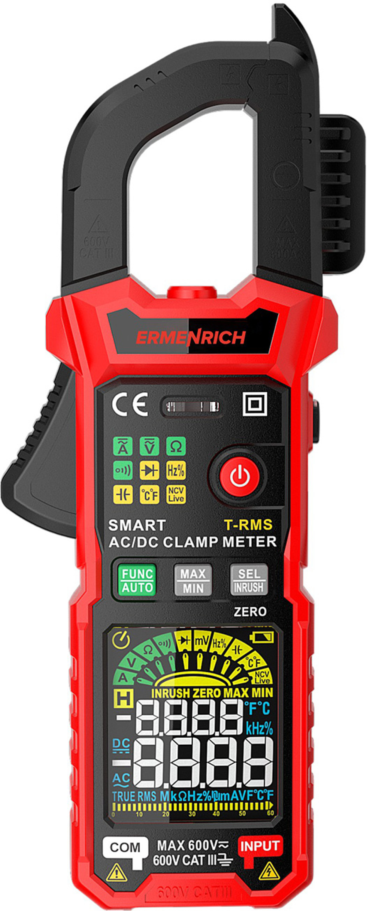 Инструмент/Тестер Цифрови амперметър клещи Ermenrich Ping MK50на ниска цена с бърза доставка - BestPC.BG