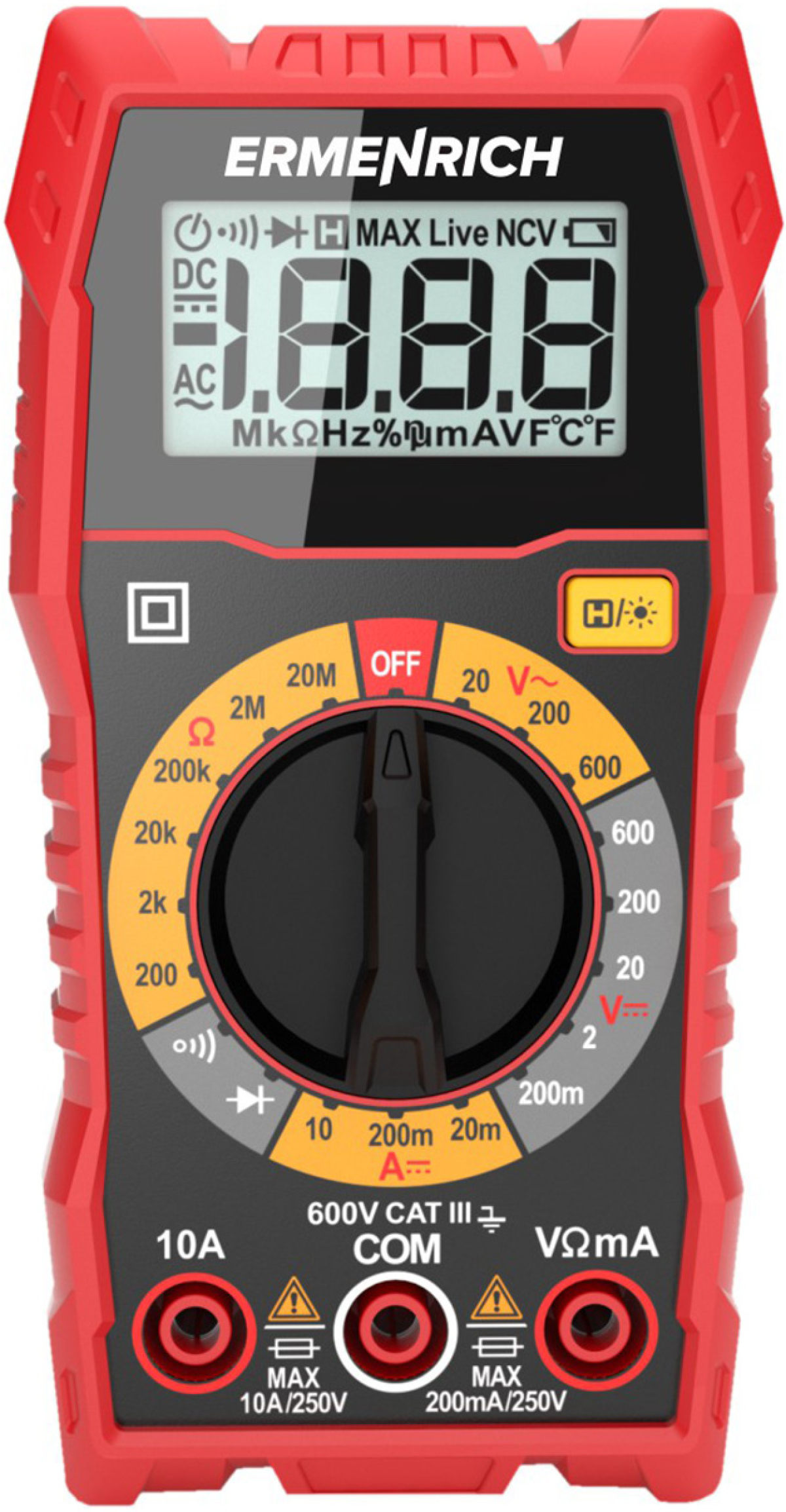 Инструмент/Тестер Цифров мултиметър Ermenrich Zing TC07на ниска цена с бърза доставка - BestPC.BG