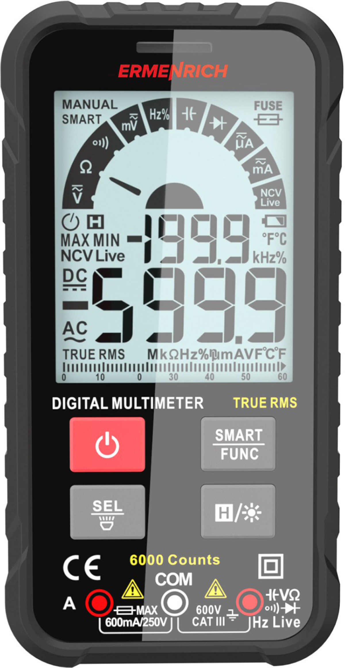 Инструмент/Тестер Цифров мултиметър Ermenrich Zing TC19на ниска цена с бърза доставка - BestPC.BG