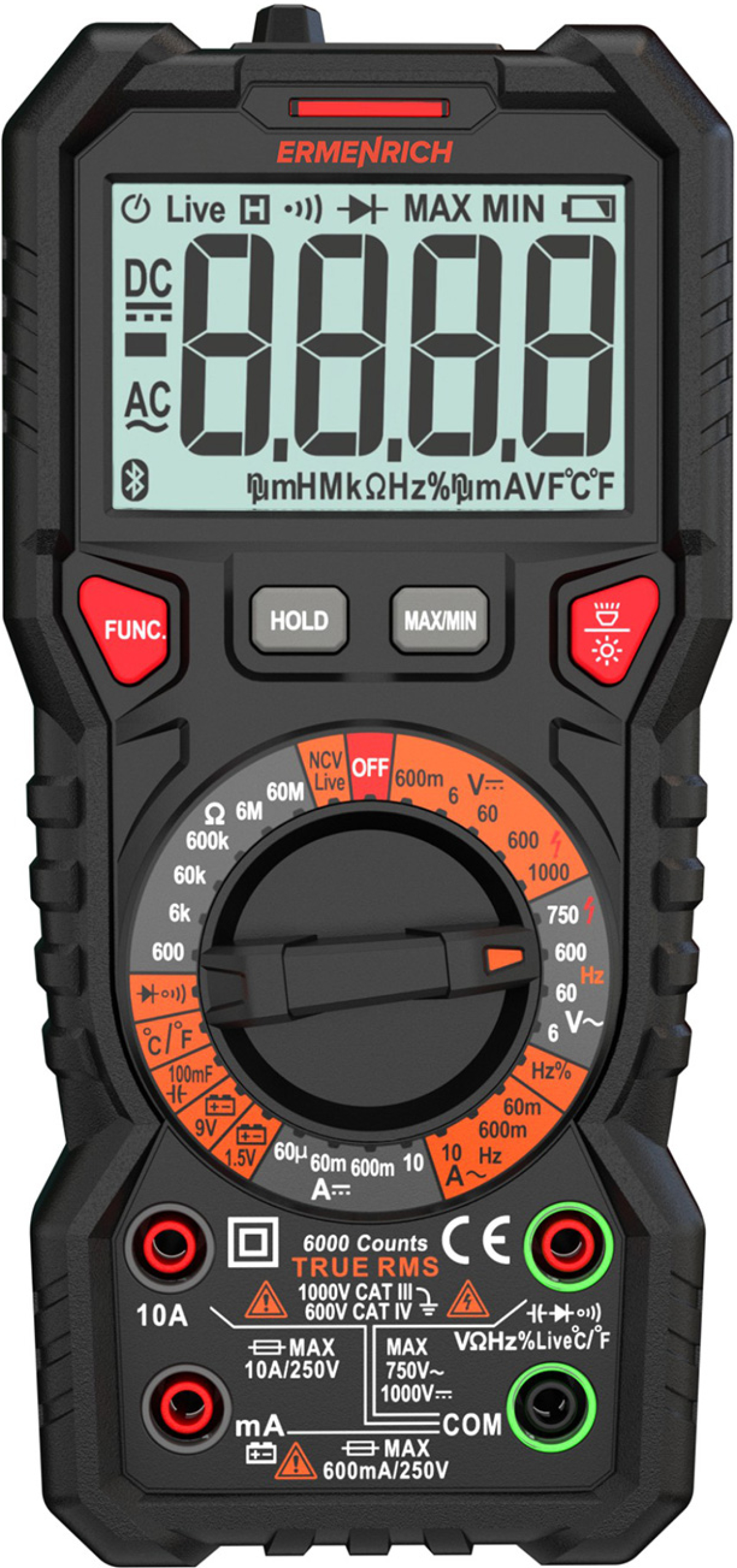 Инструмент/Тестер Цифров мултиметър Ermenrich Zing TC21на ниска цена с бърза доставка - BestPC.BG