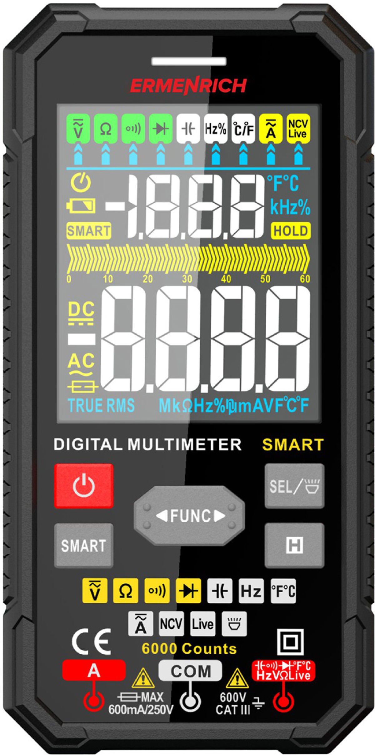 Инструмент/Тестер Цифров мултиметър Ermenrich Zing TC27на ниска цена с бърза доставка - BestPC.BG