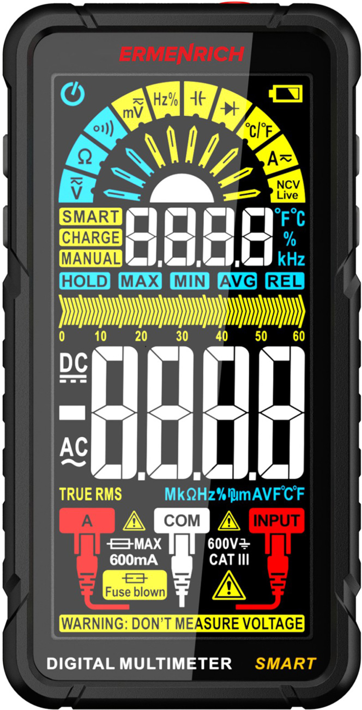 Инструмент/Тестер Цифров мултиметър Ermenrich Zing TC33на ниска цена с бърза доставка - BestPC.BG