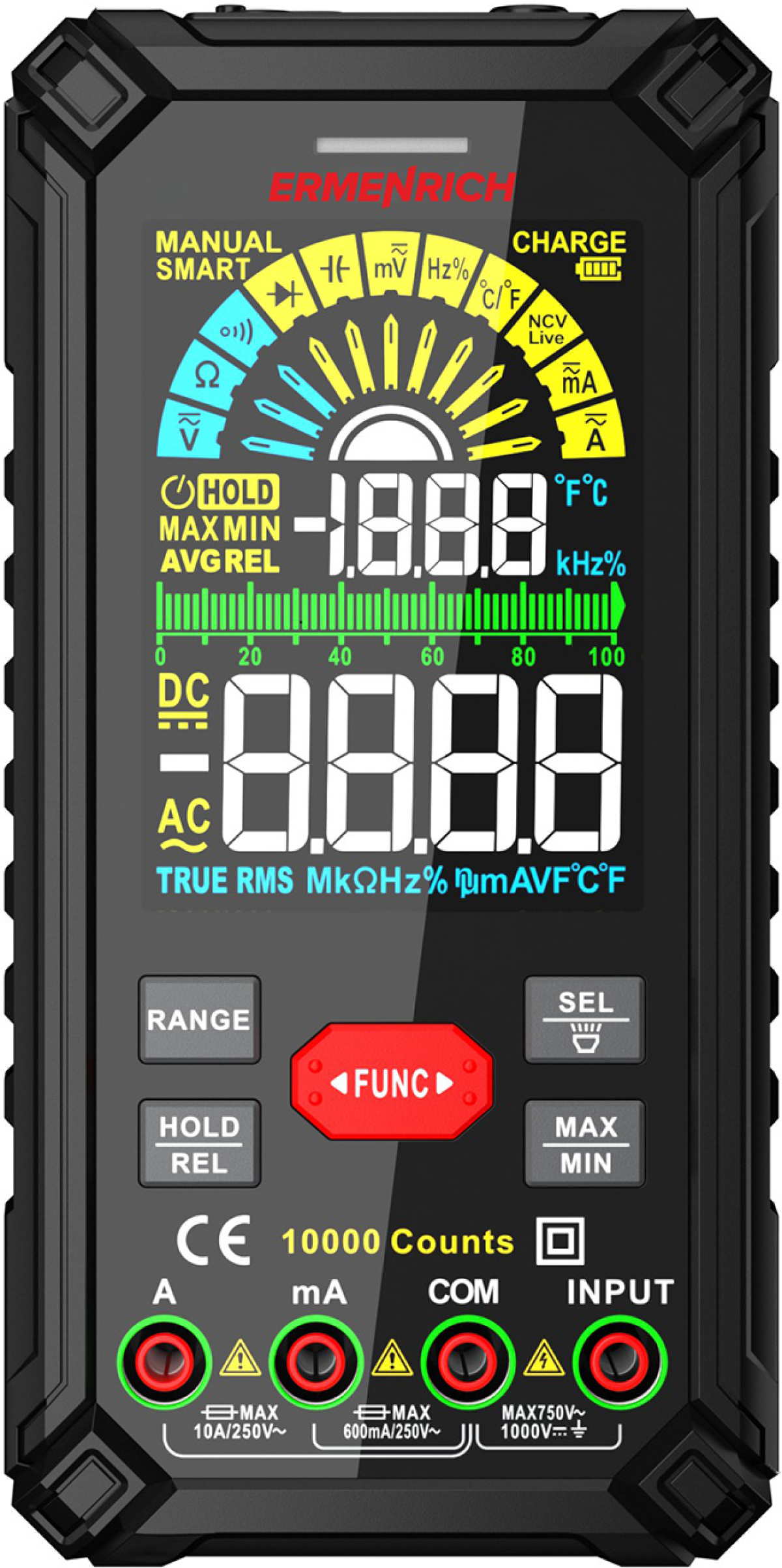 Инструмент/Тестер Цифров мултиметър Ermenrich Zing TC40на ниска цена с бърза доставка - BestPC.BG