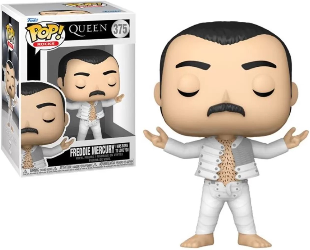 Фигурка Funko Pop! Rocks: Queen - Freddie Mercury (I was born to love you) #375на ниска цена с бърза доставка - BestPC.BG