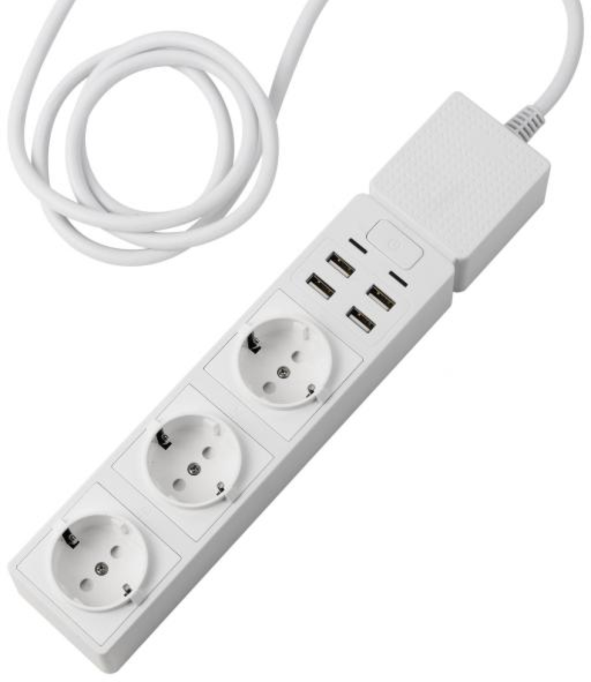 Контакт Смарт контакт Edimax SP-1123WT 3 гнезда за вътрешна употреба + 4x USB, WiFiна ниска цена с бърза доставка - BestPC.BG