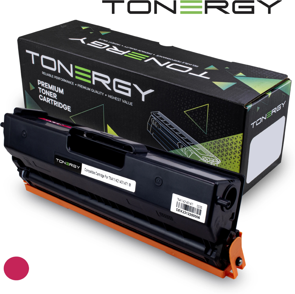 Tonergy съвместима Тонер Касета Compatible Toner Cartridge BROTHER TN-411на ниска цена с бърза доставка - BestPC.BG