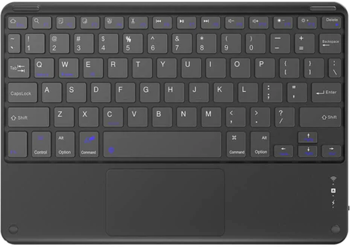 Клавиатура Blackview K2 Bluetooth Keyboard, 242.3х168.7х6.5, Bluetooth 3.0, Чернана ниска цена с бърза доставка - BestPC.BG