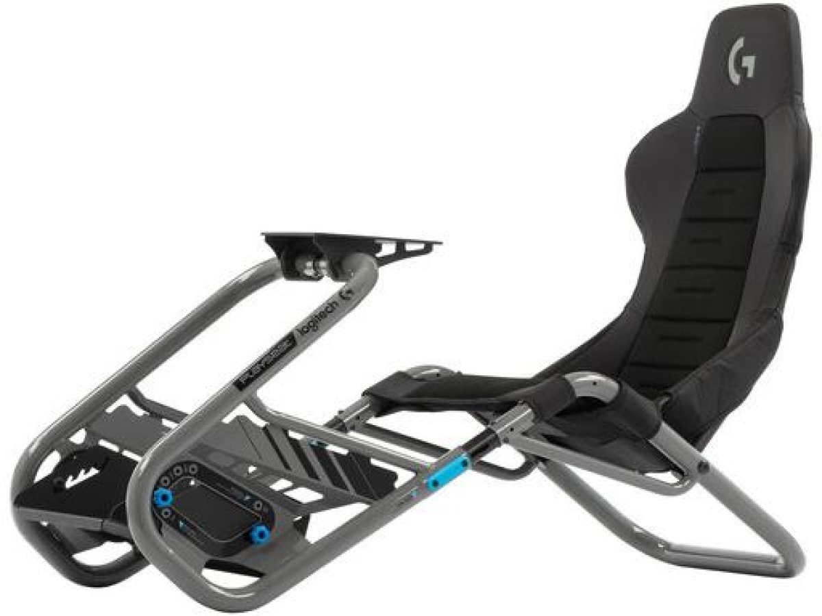 Геймърски стол Playseat Trophy Logitech G Edition, Сивна ниска цена с бърза доставка - BestPC.BG