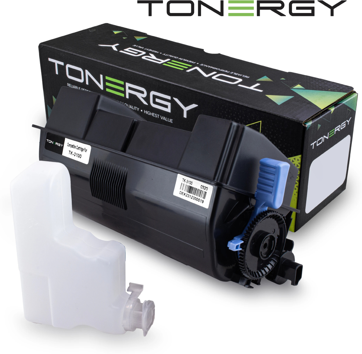 Tonergy съвместима Тонер Касета Compatible Toner Cartridge KYOCERA TK-3100на ниска цена с бърза доставка - BestPC.BG