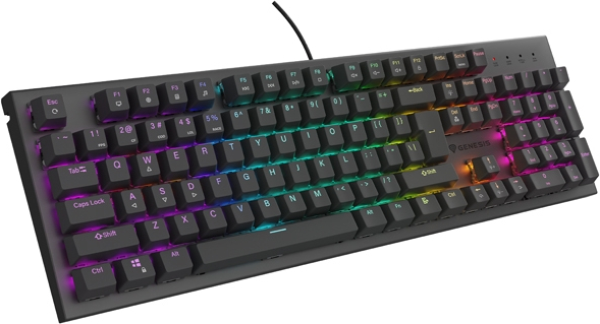 Клавиатура Genesis Mechanical Gaming Keyboard Thor 303 RGB Backlight Brown Switch USна ниска цена с бърза доставка - BestPC.BG