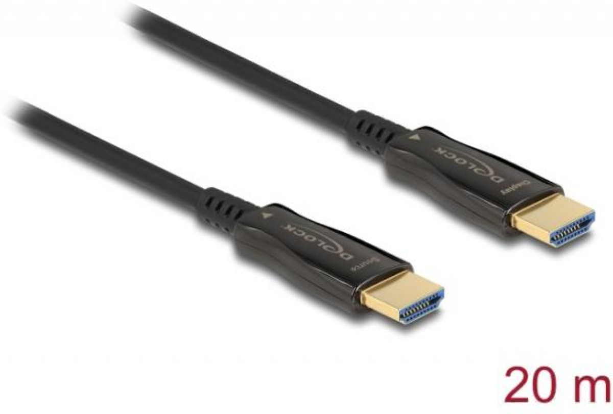 Оптичен кабел Delock, HDMI 8K, 60 Hz, 20 mна ниска цена с бърза доставка - BestPC.BG