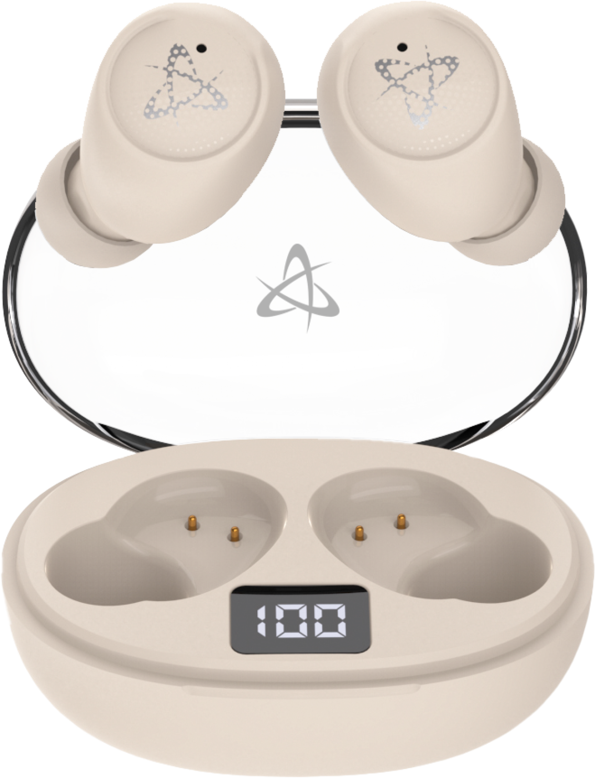 SBOX EB-TWS115-BE : Слушалки с Микрофон EARBUDS, Bluetooth, бежовна ниска цена с бърза доставка - BestPC.BG