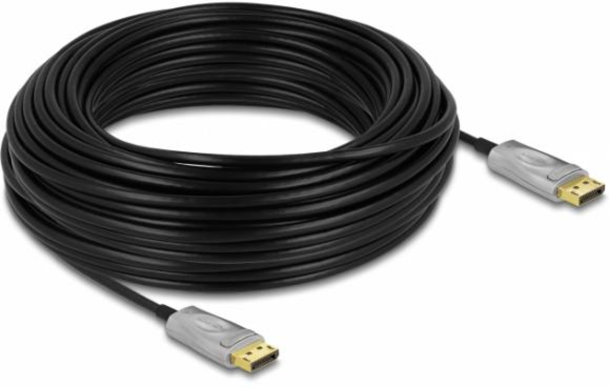 Оптичен кабел Delock, Активен, DisplayPort 1.4, 8K, 30 mна ниска цена с бърза доставка - BestPC.BG