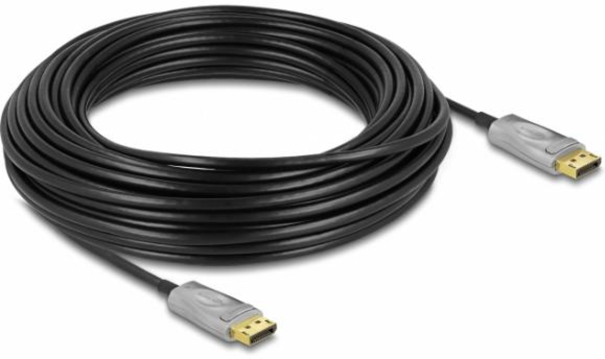 Оптичен кабел Delock, Активен, DisplayPort 1.4, 8K, 20 mна ниска цена с бърза доставка - BestPC.BG