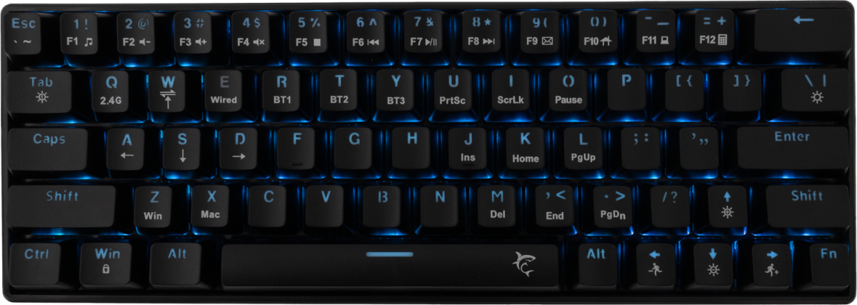 Геймърска клавиатура GK-003111 KAIKEN, Bluetooth, WiFi, чернaна ниска цена с бърза доставка - BestPC.BG