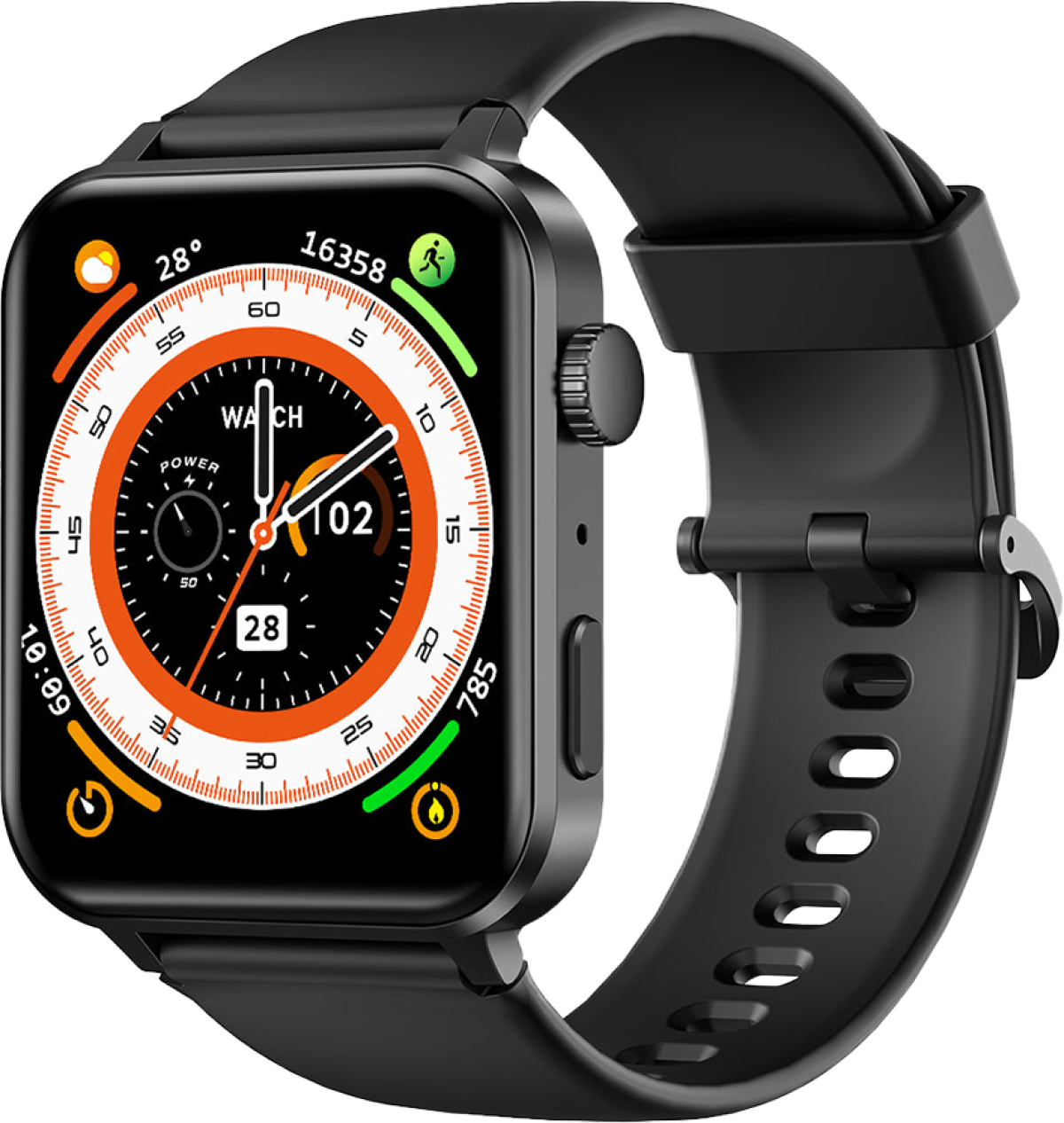 Смарт часовник Blackview R30 Pro Fitness Smartwatch, 1.83-inch HD, 220mAh Battery, 24-hour, Черенна ниска цена с бърза доставка - BestPC.BG