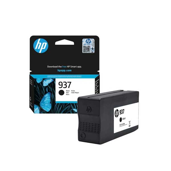 Касета с мастило HP Патрон 4S6W5NE, No937, 1250 страници-5%, Blackна ниска цена с бърза доставка - BestPC.BG