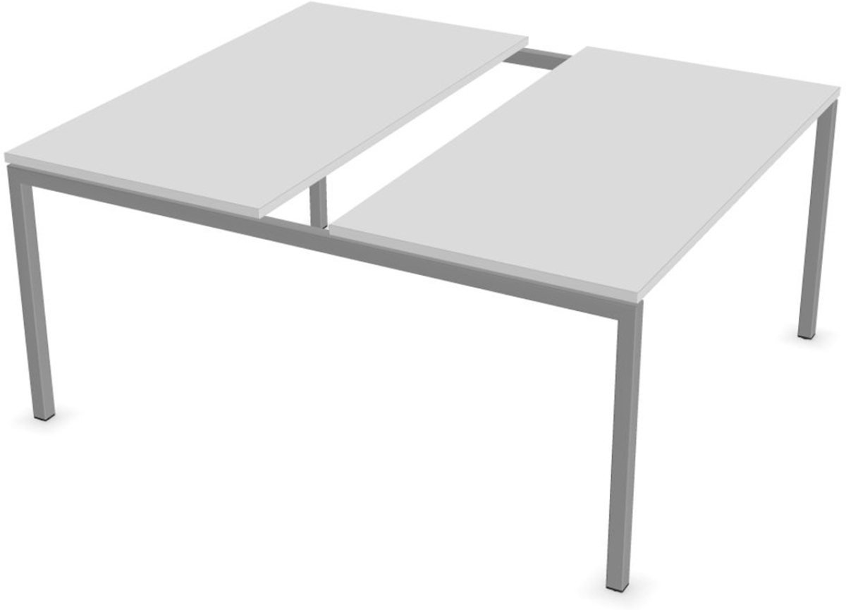 Бюро Работно Narbutas Заседателна маса Nova, 1400x1640x740 mm, бял меламин, крак тип Uна ниска цена с бърза доставка - BestPC.BG