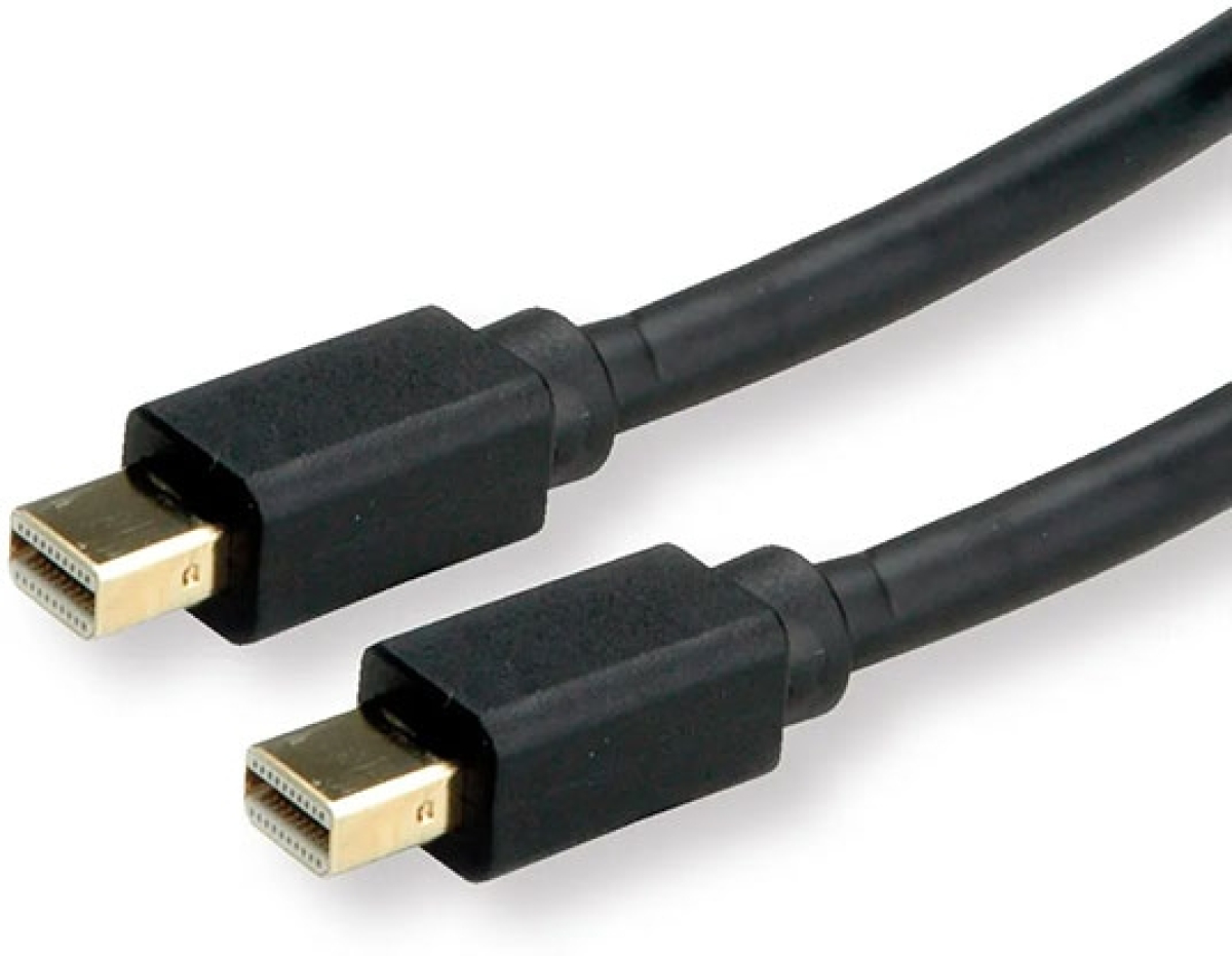 Кабел/адаптер Cable Mini DP - Mini DP, 2m, Roline 11.04.5818на ниска цена с бърза доставка - BestPC.BG