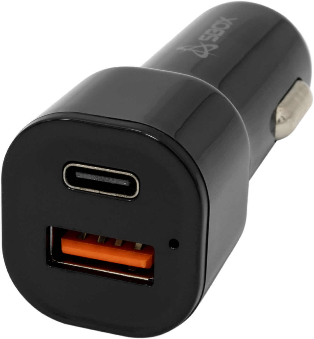 Кабел/адаптер Адаптор за кола SBOX CC-038 DC , 12-24V,12V-1.67A & 1x USB-A, 9V-2A, 12V-1.5A, черенна ниска цена с бърза доставка - BestPC.BG