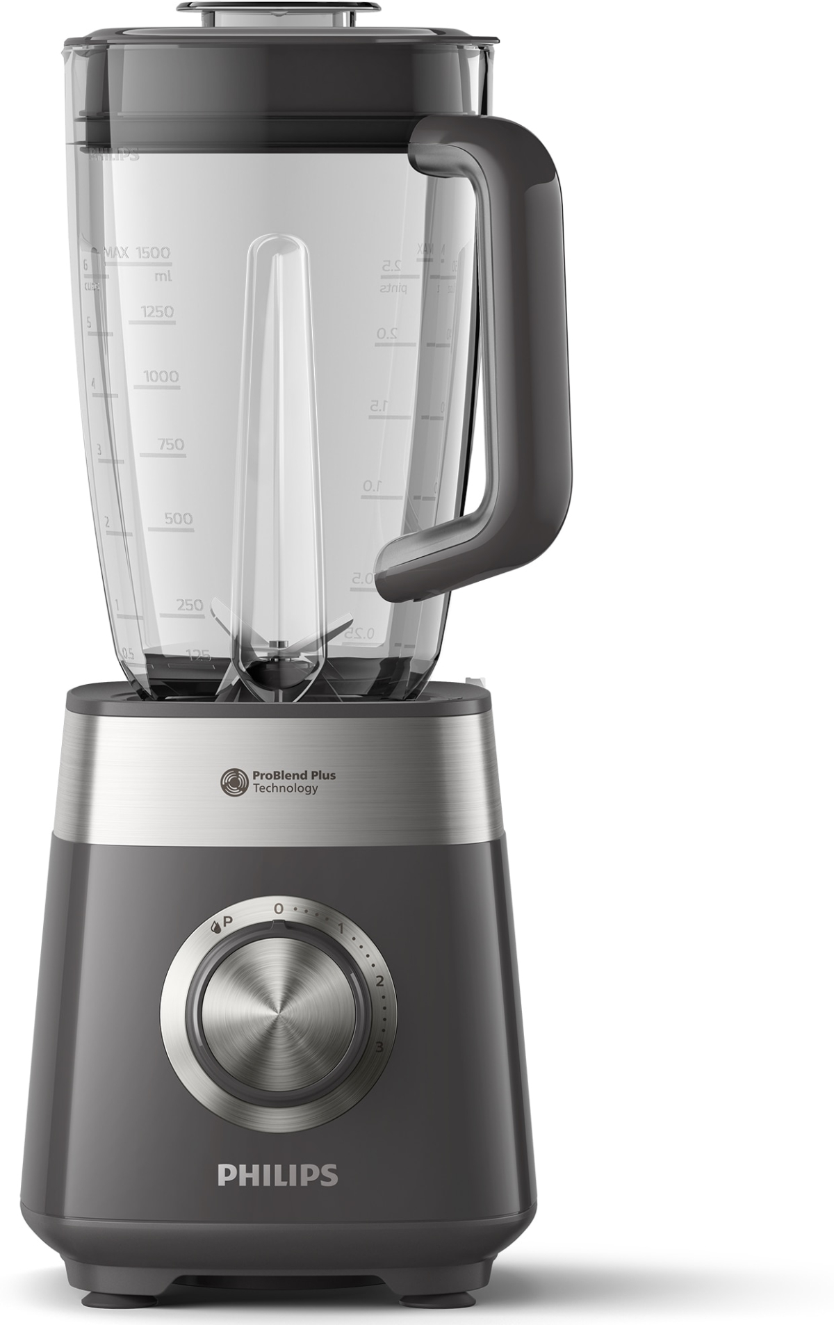 PHILIPS Blender Series 5000 1000W ProBlend Plus beaker 300ml and 700ml grayна ниска цена с бърза доставка - BestPC.BG