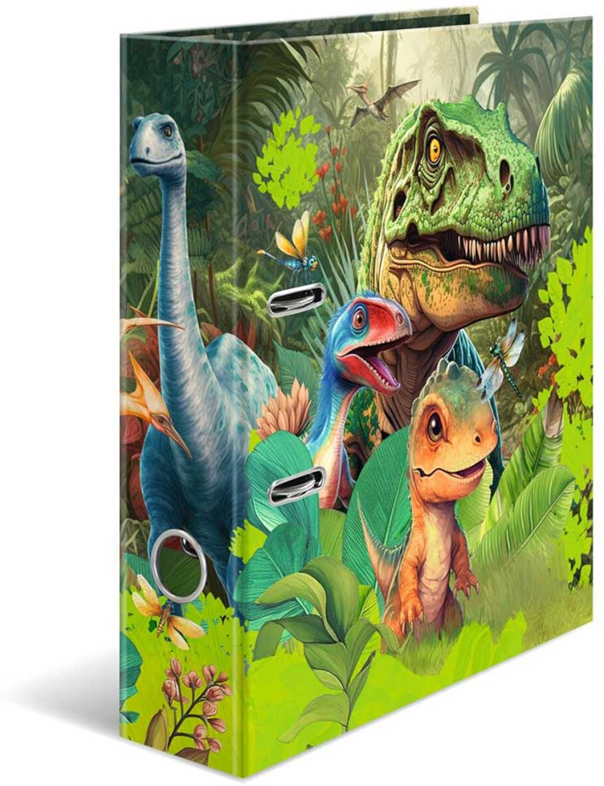 Herma Класьор Dino World, картонен, 7 cm, на динозаврина ниска цена с бърза доставка - BestPC.BG