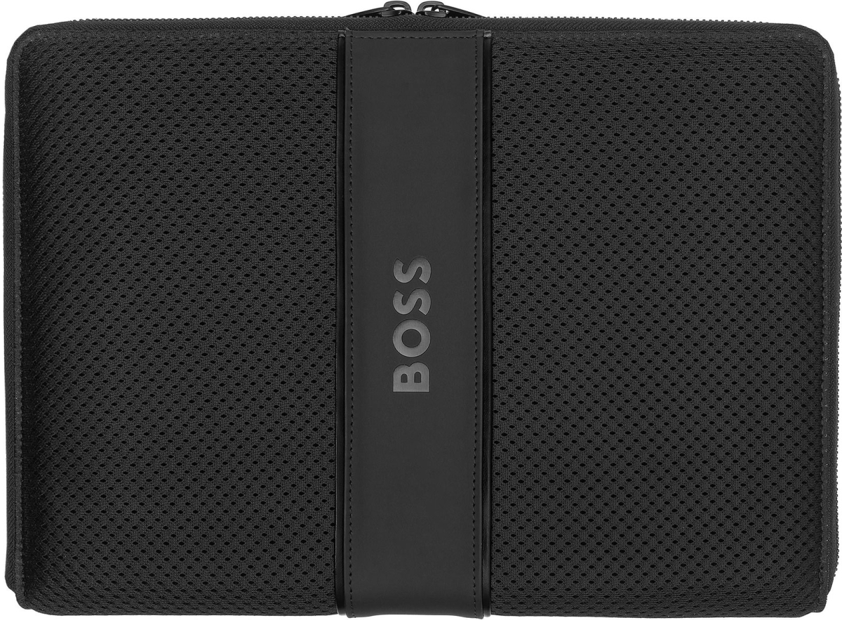 Продукт Hugo Boss Папка Arche, A4, с цип, чернана ниска цена с бърза доставка - BestPC.BG