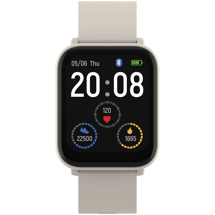 Смарт часовник CANYON smart watch Easy SW-54 Beige, Бежовна ниска цена с бърза доставка - BestPC.BG