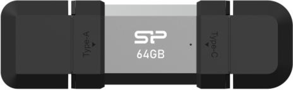 USB памет Silicon Power Mobile C51 64GB, USB-А и USB Type-C (USB 3.2 Gen 1)на ниска цена с бърза доставка - BestPC.BG