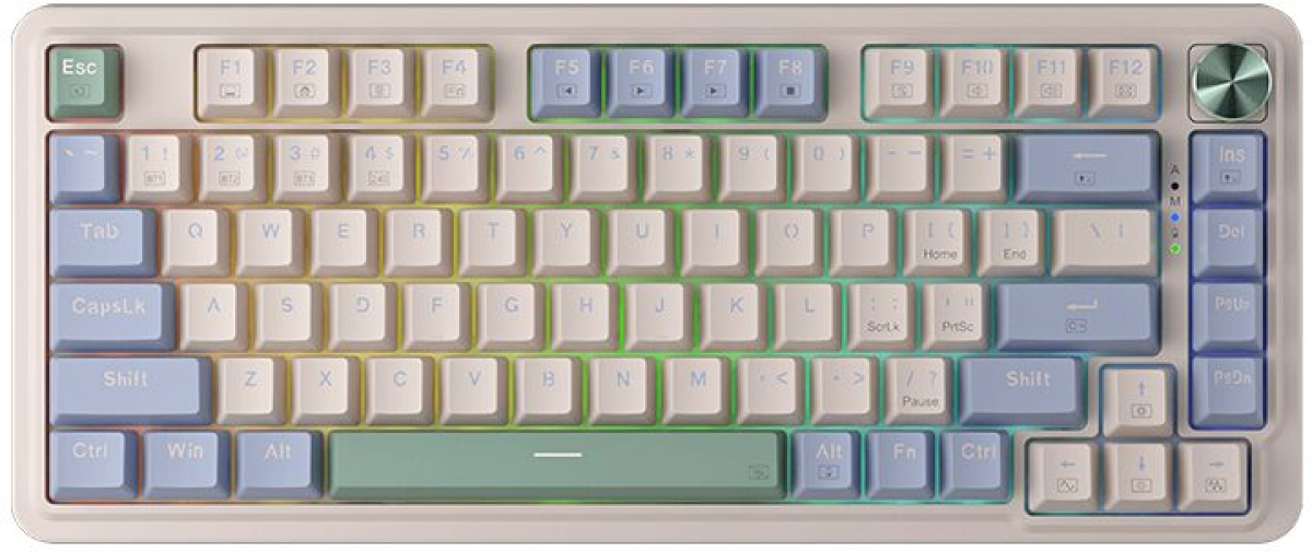 Клавиатура Redragon Ucal PRO RGB Red Switch -безжична-кабелна механична K673CPG-RGB-PROна ниска цена с бърза доставка - BestPC.BG