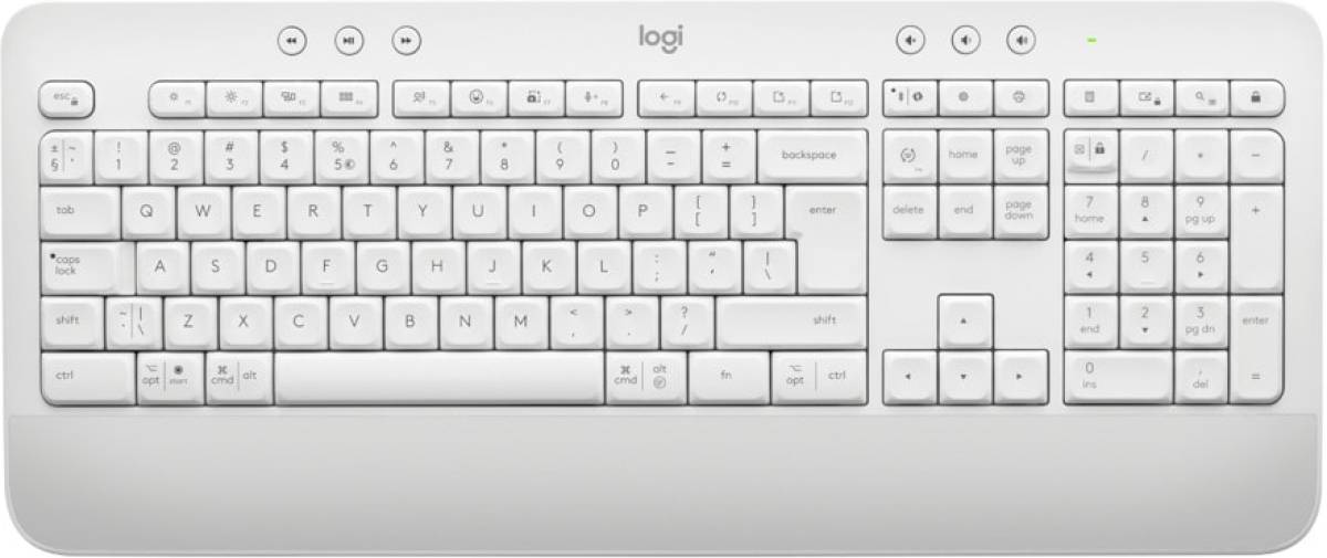 Клавиатура Logitech Signature Keyboard K650 - OFFWHITE - US INT`L - INTNL-973, Бялана ниска цена с бърза доставка - BestPC.BG