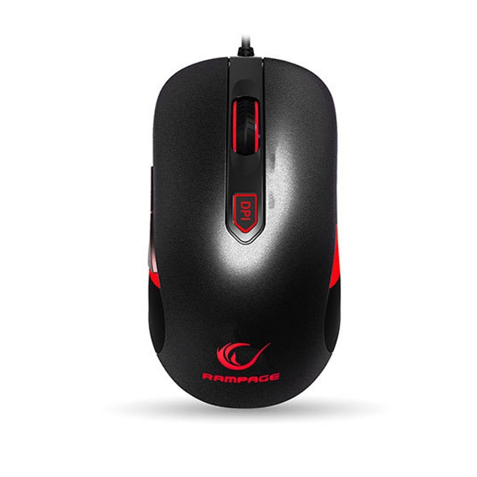 Rampage SMX-R10 Orion мишка за игри черенна ниска цена с бърза доставка - BestPC.BG