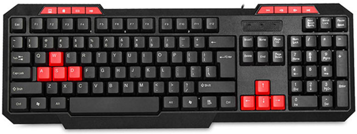 Геймърска Everest Rampage KB-700 USB мултимедийна клавиатурана ниска цена с бърза доставка - BestPC.BG