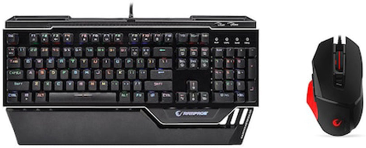 Комплект клавиатура и мишка Segment Everest Rampage Commander, Full RGB LED, USBна ниска цена с бърза доставка - BestPC.BG