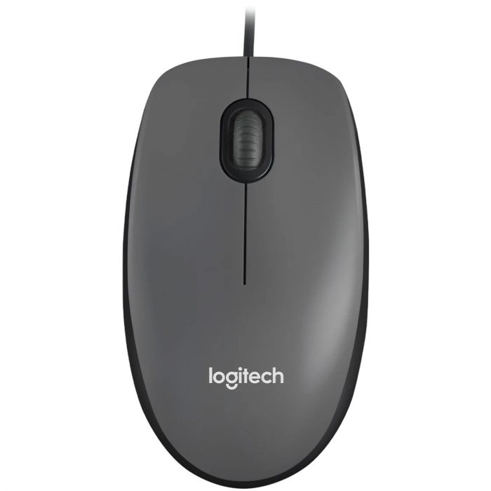 МИШКА LOGITECH M100 - Жична - Anthrazit - PN 910-006652на ниска цена с бърза доставка - BestPC.BG